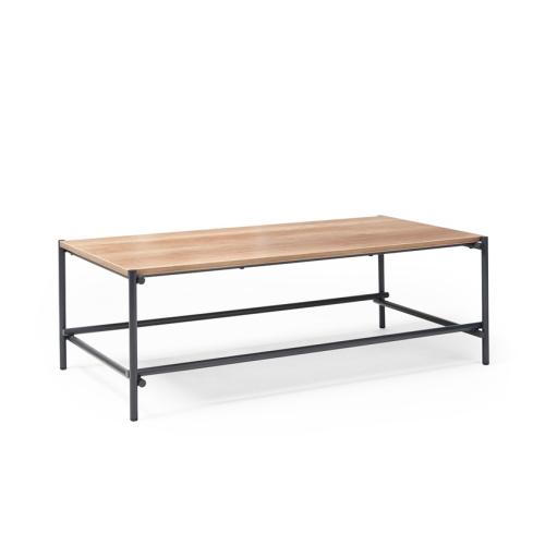 Rectangular Coffee Table 1200mm x 600 x 400mm Anthracite Steel Frame and Alaska Top