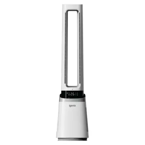 41" Bladeless Floor Fan White