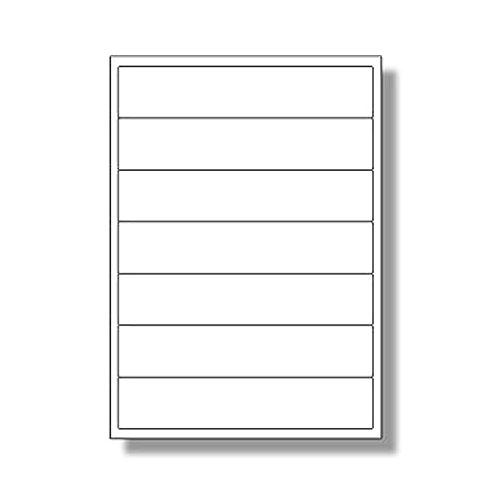 A4 Laser Label 7 per sheet (10 sheets)