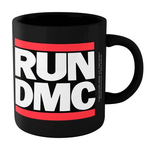 Ceramic Mug “RUN DMC” Red & White on Black