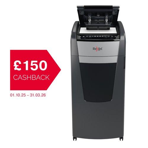 Rexel Optimum AutoFeed+ 750X Cross-Cut P-4 Shredder 2020750X
