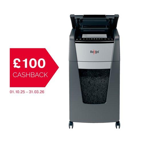 Rexel Optimum AutoFeed+ 300M Micro-Cut P-5 Shredder 2020300M