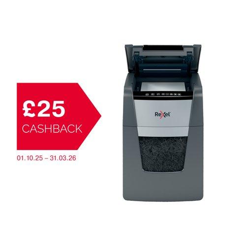 Rexel Optimum AutoFeed+ 100X Cross-Cut P-4 Shredder 2020100X