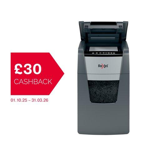 Rexel Optimum AutoFeed+ 150X Cross-Cut P-4 Shredder 2020150X