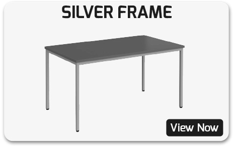 Meeting Tables Onyx Grey Silver Frame 463