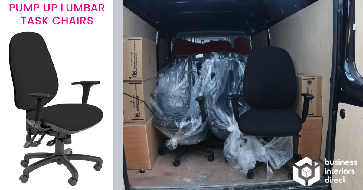 Pump Up Lumbar Task Chairs Sheffield Pump Up Lumbar Task Chairs Sheffield