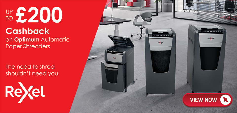 Rexel Optimum Autofeed Shredders