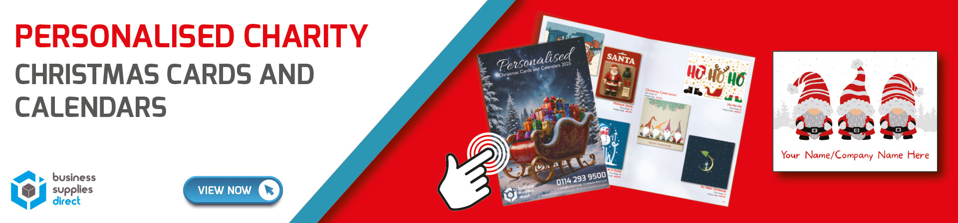 Charity Christmas Cards and Calendars Banner