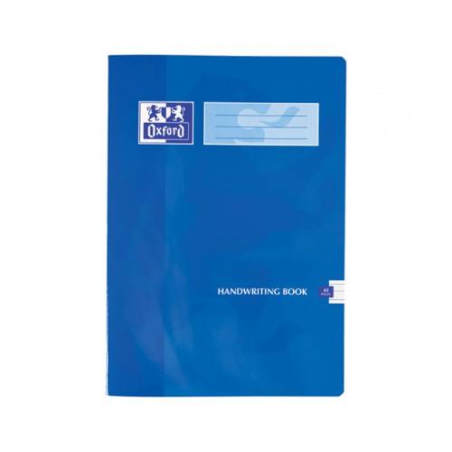 Oxford Handwriting Book A4 297x210mm 6/21mm Ruled Bright Blue Cover 48 Pages