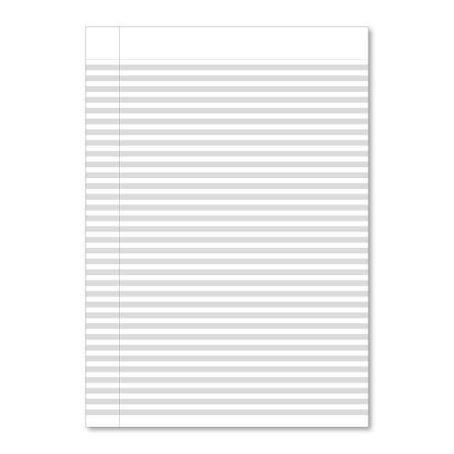 Handwriting Book A4 4mm Grey Shaded Ruling Red Cover 80 Pages