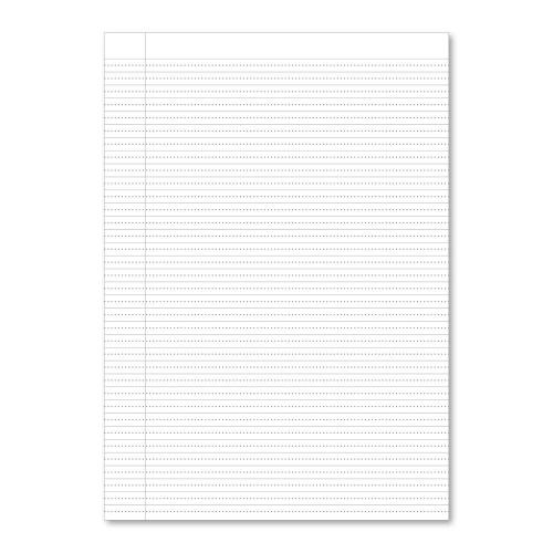 Handwriting Book A4 4mm Single Dash Line Red Cover 80 Pages