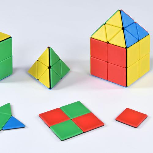 Solid Magnetic Polydron Class Set