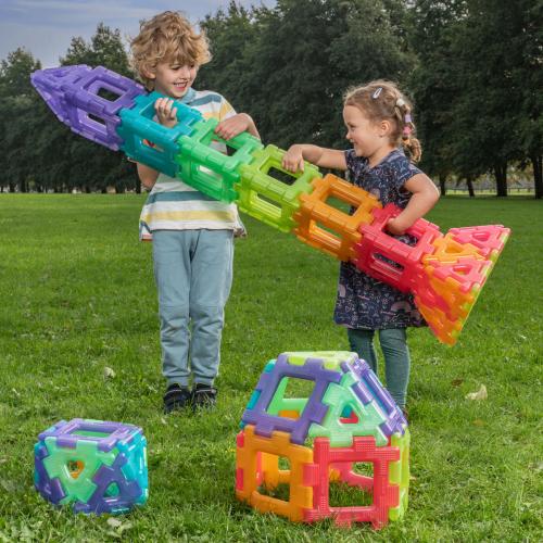 Translucent Giant Polydron Class Set