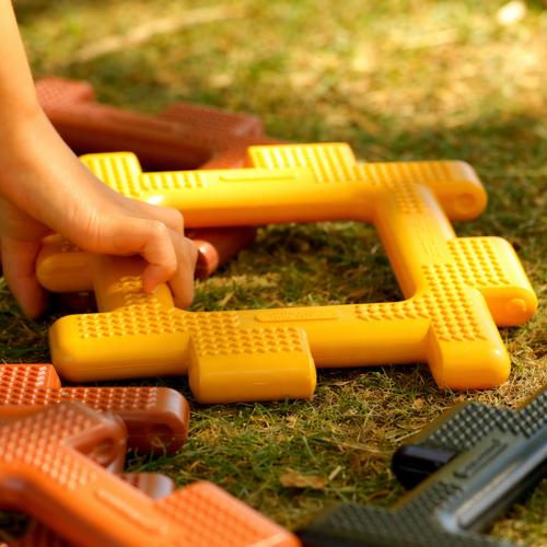 Natural Giant Polydron Super Value Set