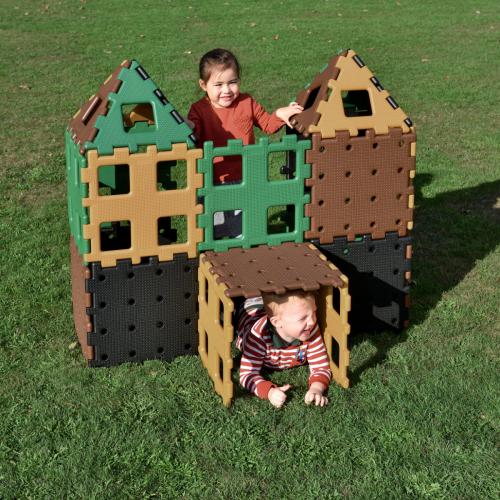 Natural XL Polydron Set 2