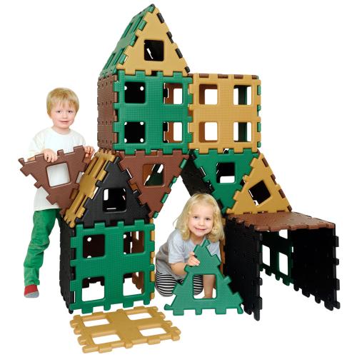 Natural XL Polydron Set 3