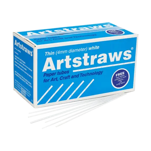 White Artstraws