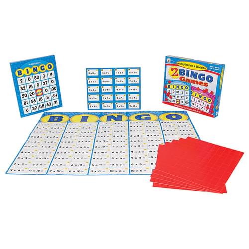 Multiplication & Division Bingo Board Game