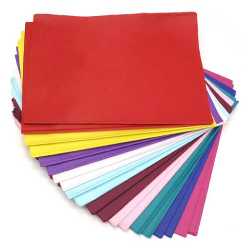 Tissue Paper 508x762mm 10 Colours 480 Sheet Assortment