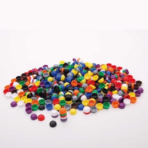 20mm Stacking Counters Pk500 Assorted Solid Colours