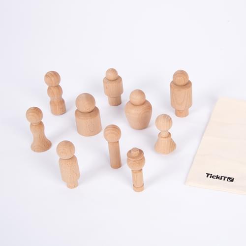 Wooden Community Figures