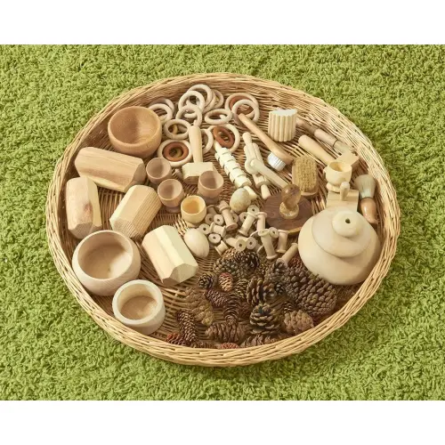 Heuristic Wicker Tray