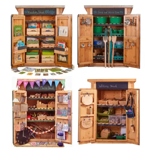 Curriculum Sheds - Set of 4