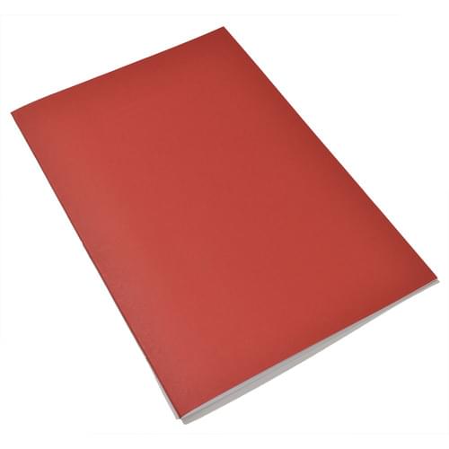 Rhino A4+ Exercise Books 7mm Squares Red 40 Pages