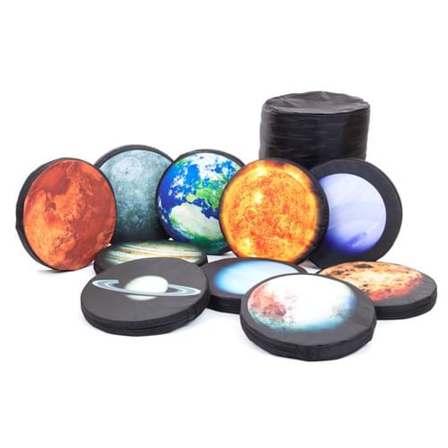 Set of 10 Planet Carry Cushions