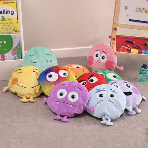 Set of 10 Emotion Cushions