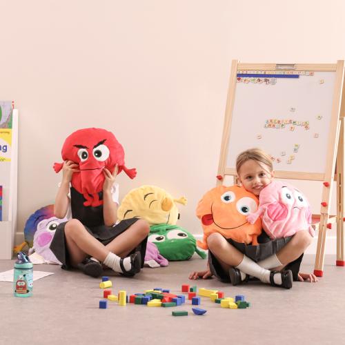 Set of 10 Emotion Cushions