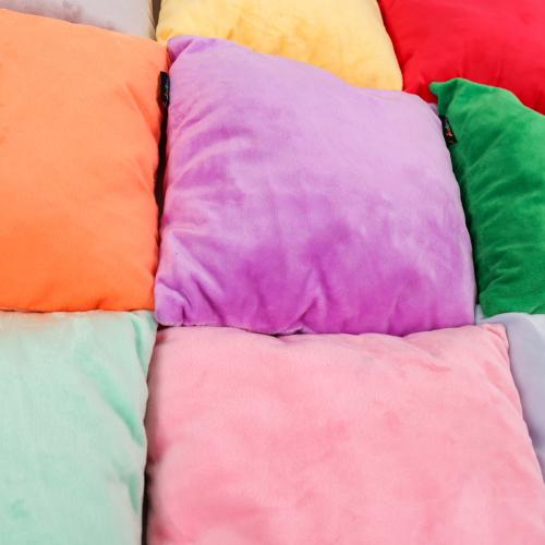 Set of 10 Sensory Soft Fleece Cushions