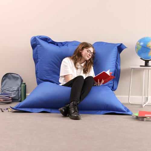 Giant Bean Bag Floor Cushion - Blue