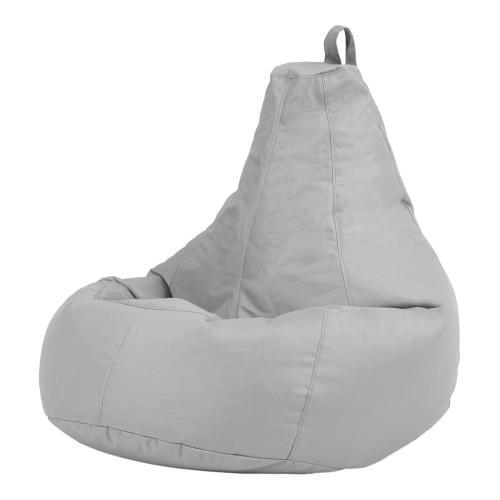 Large Reading Recliner Bean Bag - Grey