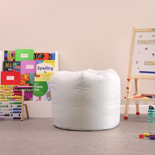 Sensory White Bean Bag