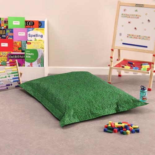 Grass Print Giant Floor Cushion Bean Bag 