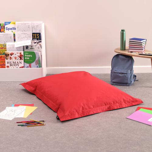 Kids Giant Floor Cushion  - Red