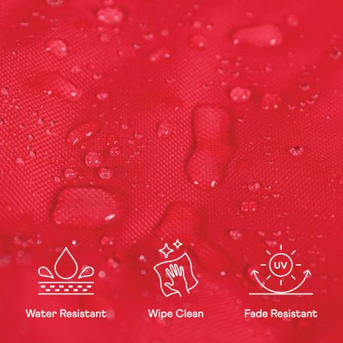 Kids Giant Floor Cushion  - Red