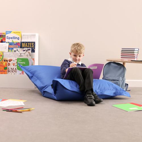 Kids Giant Floor Cushion  -  Blue