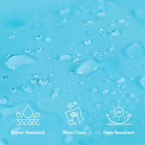 Kids Recliner Bean Bag - Aqua