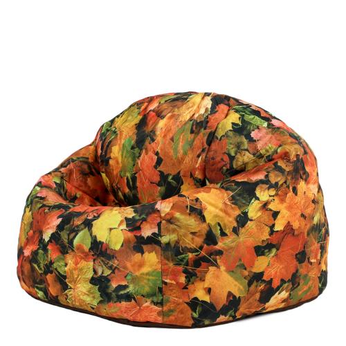 Autumn Leaves Print Large Classic Bean Bag 