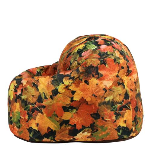 Autumn Leaves Print Large Classic Bean Bag 