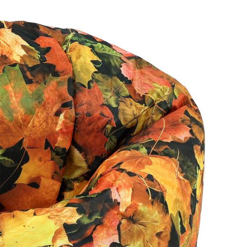 Autumn Leaves Print Large Classic Bean Bag 