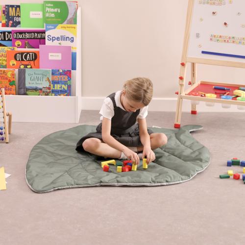 Leaf Quilted Floor Mat