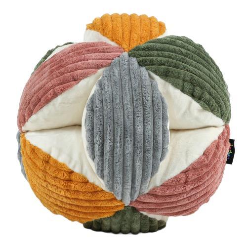 Sensory Jumbo Corduroy Ball Cushion - Multi Coloured