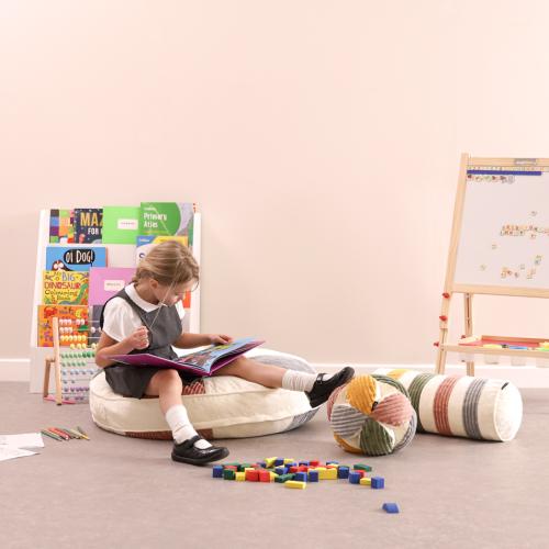 Sensory Jumbo Corduroy Ball Cushion - Multi Coloured