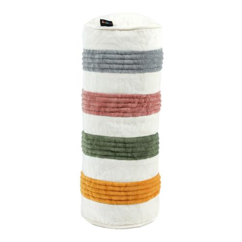 Sensory Jumbo Corduroy Bolster Cushion - Multi Coloured