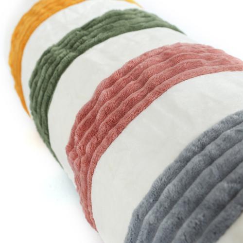 Sensory Jumbo Corduroy Bolster Cushion - Multi Coloured