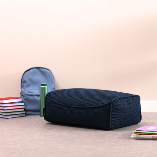 Study Lounger Footstool in Tech Mesh - Navy
