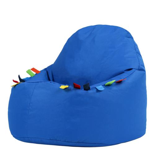 Sensory Touch Tags Taggies Dart Chair - Blue